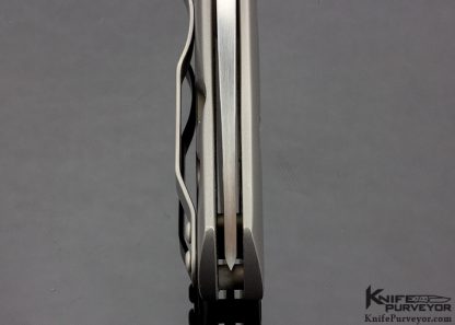 Tom Mayo Custom Knife "MOA" Tanto with .45 Auto Casing - Image 6