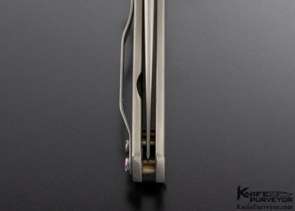 Tom Mayo Custom Knife Stellite 6K Blade TNT Frame Lock - Image 8