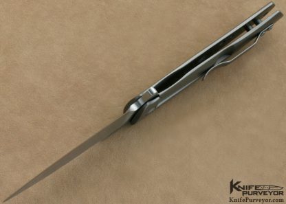 Tom Mayo Custom Knife Dr. Death Jr. IKBS Flipper - Image 7
