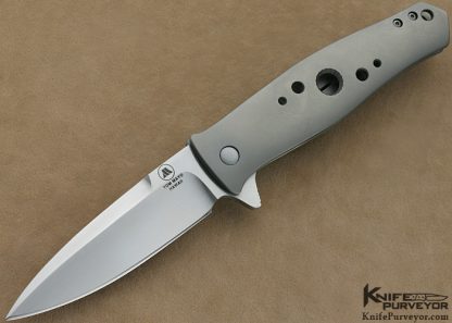 Tom Mayo Custom Knife Dr. Death Jr. IKBS Flipper