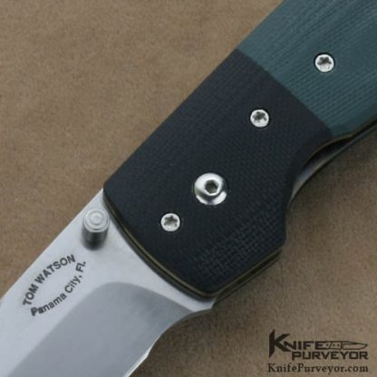 Tom Watson Custom Knives G-10 Liner Lock - Image 2