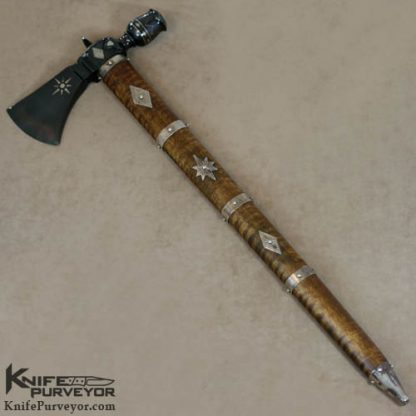 Joseph Szilaski Custom Knife Presentation Pipe Tomahawk