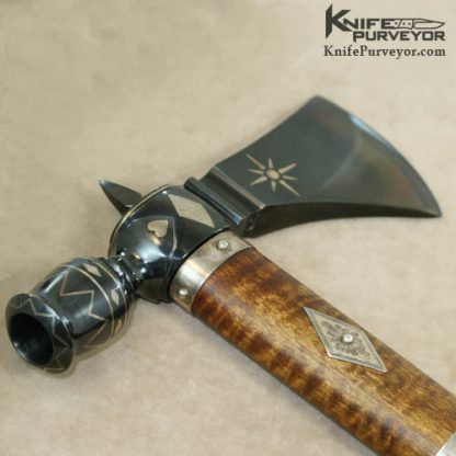 Joseph Szilaski Custom Knife Presentation Pipe Tomahawk - Image 4
