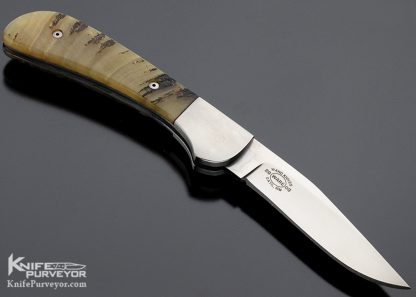 Tommy Ware Custom Knife Rams Horn Folder - Image 3