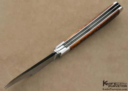 Tony Bose Custom Knife A.G. Russell Bone HTT (Hunter Trader Trapper) Remington Bullet Slip Joint - Image 5