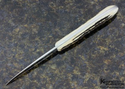 Tony Bose Custom Knife Stag Desk Knife - Image 5
