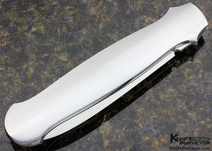 Tom Overyender Custom Knife Large All Steel Lockback - Image 3