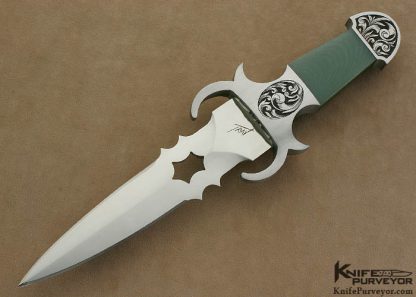 Travis Winn Custom Knife Sole Authorship Engraved Fantasy Dagger