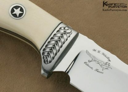 Weldon G. Whitley Custom Knife Sole Authorship Engraved Hunter - Image 4