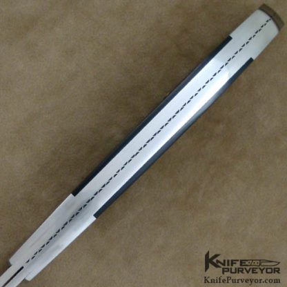 Warren Osborne Custom Knife 2 Bladed Blacklip Pearl Duster Slipjoint - Image 4