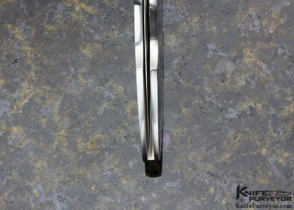 Warren Osborne Custom Knife Multi Interframe Black Lip Tahitian Pearl  Lockback - Image 6