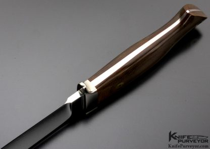 WC Davis Custom Knife Micarta Drop Point - Image 5