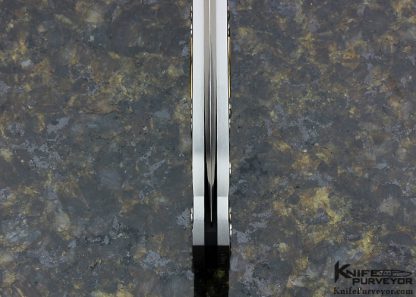 W.D. Pease Custom Knife "Price" Lockback Dagger Engraved By Lisa Tomlin - Image 5