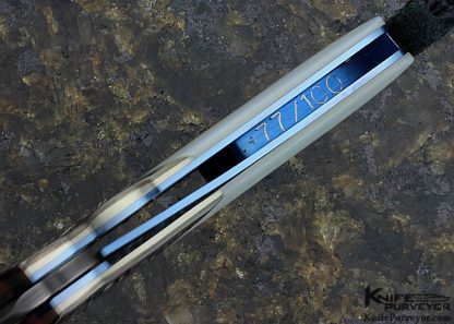 William Henry Custom Knife Limited Edition 77/100 Mother of Pearl - Image 6