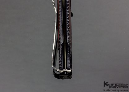 William Henry Custom Knife E6-1 EDC Buttonlock with Aluminium Scales and Cocobolo Inlay - Image 6