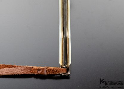 William Henry Custom Knife  B15 Meridian Mokume and Mother of Pearl - Image 8