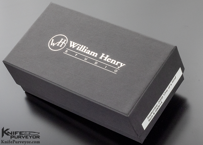 William Henry Custom Knife B06 2009 One of a Kind Ventana Brown Lip Pearl and Koftgari - Image 11