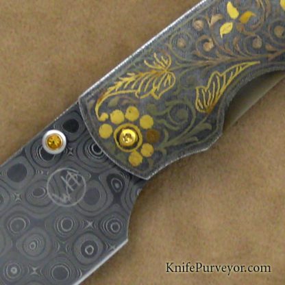William Henry Custom Knife T12 Spearpoint Aloha II Linerlock - Image 2