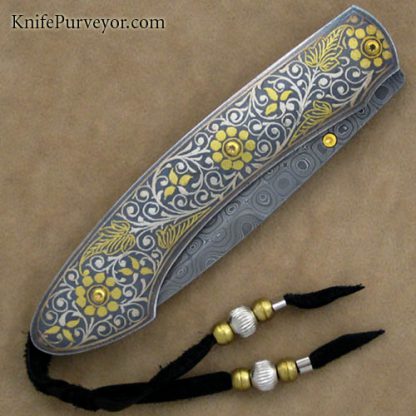 William Henry Custom Knife T12 Spearpoint Aloha II Linerlock - Image 3
