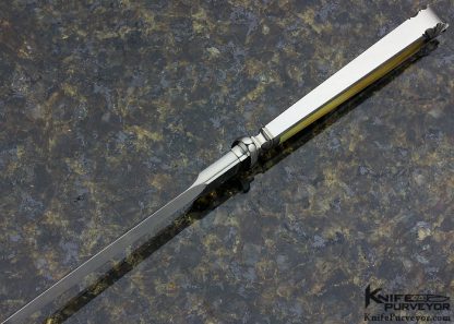 Wolfgang Loerchner Gold Lip Pearl Interframe Garter Dagger - Image 4