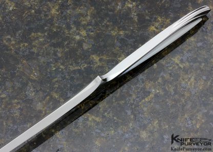 Wolfgang Loerchner Custom Knife Mother of Pearl Integral Dagger - Image 5