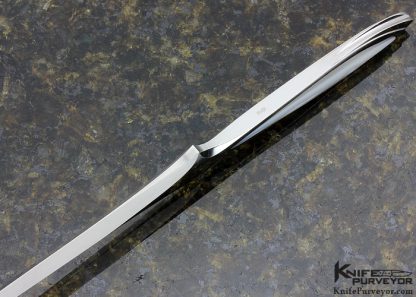 Wolfgang Loerchner Custom Knife Mother of Pearl Integral Dagger - Image 4
