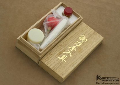 Yoshindo Yoshihara Custom Knife 2003 AKI Japanese Tanto with Hamon - Image 7