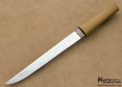 Yoshindo Yoshihara Custom Knife 2003 AKI Japanese Tanto with Hamon