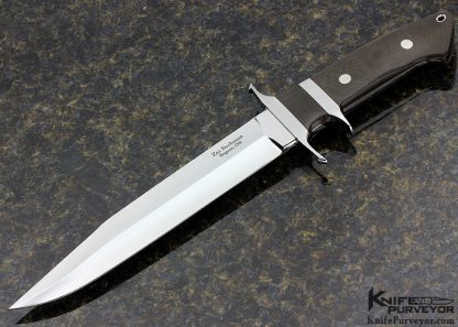 Zac Buchanan Custom Knife Big Bear Subhilt Fighter