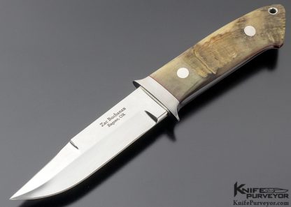 Zac Buchanan Custom Knife Sheep Horn Chute