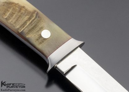 Zac Buchanan Custom Knife Sheep Horn Chute - Image 4