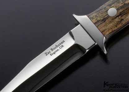 Zac Buchanan Custom Knife Loveless Design Short Boot in Mammoth - Image 2