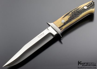Zac Buchanan Custom Knife Dixon Fighter Stag