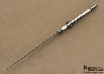 Zaza Revishvili Custom Knife Filigree Desk Dagger - Image 8